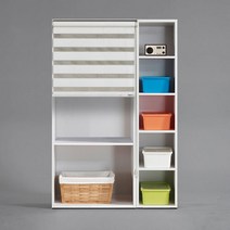 이라네 롤스크린 드레스룸 선반 세트 1200 (착불), 이불장세트, 아이보리