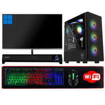 PC온스튜디오 게이밍 컴퓨터 풀세트 모니터포함 조립PC 롤 피파 오버워치2 발로란트 서든 로스트아크 배그 아이온 게임용 데스크탑, 09. SSD 500GB+RAM 32GB+HDD 1TB, 풀세트 - FG20