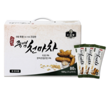 (주)인산가 정품 죽염 천마차 20g*80포 1박스 2박스 3박스 4박스+구입 박스당 9중9포 금흑 블랙초코크런치(10g), 20g, 320포
