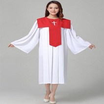 성가대복 성가대가운 찬양 현대 의류 크리스찬 교회 합창단 성자 의상 여성 성직자 가운 시 클래스 서비스 수녀 노래 AliExpress, design 9+L
