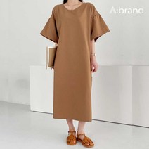 [에이브랜드] 구김없는 모니카 프릴 롱 원피스/무료배송