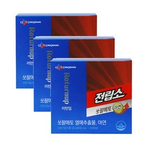 CJ 전립소 쏘팔메토 3박스(6개월분), 3박스, 상세페이지 참조