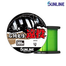 선라인 돌돔귀동 원투 300M 그린 석조귀동 혹돔다금바리대물낚시원줄, 24호-542741