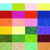 예한한지 색운용지 1장 640*940mm 색한지 예단한지 포장용 공예용 창호용 조명용, 15배추색
