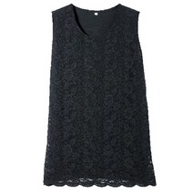 레이스민소매블라우스