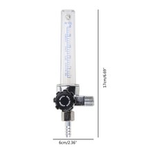 유량계 1/4PT 0.15MPA 가스 아르곤 조절기 용접 7mm 나사 충격 방지 압력 측정 감속기 드롭 쉬핑, 한개옵션0