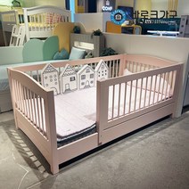 바로크&피노키오 엔젤 어린이침대 프레임 SS_유아가드형, 크림화이트