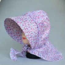 셀러허브(잡화) [라일리] Rly 햇빛 노노 꽃무늬 농사모자