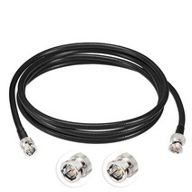 Superbat 긴 SDI 케이블 12.2m40피트 3G/6G SDI 케이블 튼튼한 BNC to BNC 케이블 75옴 벨덴 1694A 케이블 블랙 HD-SDI/3G-SDI/4K/, 6ft