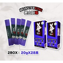 몬스터킹 남성활력 블랙마카 야관문 아르지닌 복분자 아연 2박스, 상세 참조