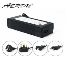 AERDU 12.6V 3S 5A 충전기 전원 공급 어댑터 12V 리튬 배터리 EU/US/AU/UK AC DC변환기, UK, UK, 단일