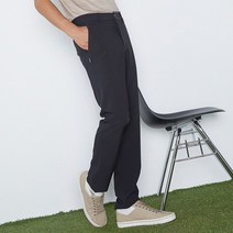 로스코프 블랙밴딩팬츠