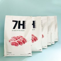 7H 세븐아워 전연령 스킨케어(피부 모질) 대용량 강아지사료 14.4kg, 오리