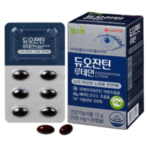 롯데헬스원 듀오잔틴 루테인, 30정, 3개