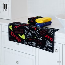 NUO841568방탄소년단굿즈 BTS굿즈수건 기념선물 본염타올, DNA 옐로우