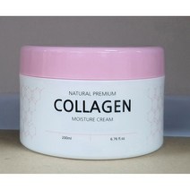 네추럴 프리미엄 콜라겐 수분크림 200ml 기초 수분 여드름 아이 미백 여성 화장품 10대 20대 30대 50대 여자 친구 엄마 생일 생신 선물, 1, 본상품선택