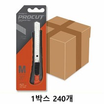 도루코칼 커터칼 M B.중 1박스 240개
