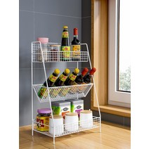 사무실 업소 간식 진열매대 진열대, 백색 3층 매체-비스듬한 지불