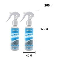 메탈 녹제거 프라이머 녹환원제 철분 자동차 녹제거제 휠 30ml 녹 제거제 스프레이 금속 크롬 페인트 산화 방지 유지 관리 분말 청소 슈퍼 녹 제거제 스프레이 dropship, 200ml