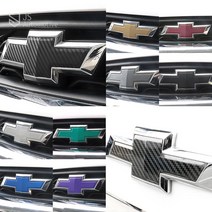 JS automotive 쉐보레 더넥스트스파크 엠블럼 로고 새차선물 차량 꾸미기 카본 유광 무광 패널 데칼 스티커 인테리어 익스테리어 악세사리 몰딩 드레스업 용품, 유광블랙카본