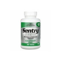 Sentry Senior 종합 비타민 및 종합 미네랄 보충제 50세 이상 성인 65정
