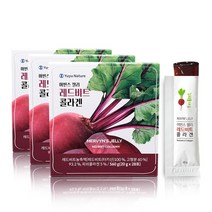 유유 머빈스 레드비트 콜라겐젤리(20gx28포x3박스) 머빈스젤리, 본상품