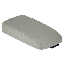 HKPARTS 가죽 센터 콘솔 팔걸이 뚜껑 어셈블리 래치 포함 0209 쉐보레 트레일블레이저 GMC 엔보이용 0308 Isuzu Ascender 0407 뷰익 레이니어 0204 O, Gray