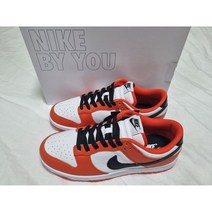 [정품 해외배송] 나이키 덩크 로우 커스텀 화이트 블랙 오렌지 스타피쉬