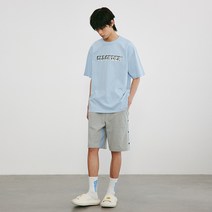 커플입체프린트레터링반팔국힙합커플남녀미식티셔츠