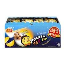 포테이토 크리스프 씨푸드맛 15g 60개입 1개 감자칩
