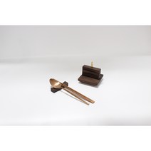 코지바움 월넛 우드 수저받침, 6p