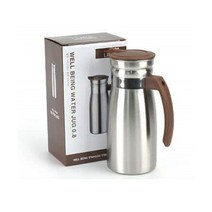 [3월신상품] 업소용 손잡이 웰빙 스텐 물병 800ml, 본상품선택