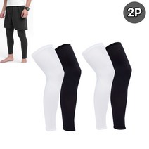 남성레깅스 쿨 발토시 2P 여름 남자 자전거 조깅 농구 다리 토시 쫀쫀 미끄럼방지 논슬립 타이즈, 감성♡3-블랙M 2P♡홈
