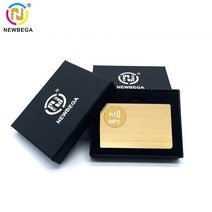 NFC 태그 스티커 스마트테그 금속 비접촉식 명함 Ntag216 기프트 카드 칩 DUI/DYIRFID 기술 매트 블랙 디자인 1PCS, [09] Ntag216 1pcs and Box