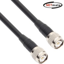 강원전자 넷메이트 NMC-RG5905T RG-59 TNC-TNC 고주파 동축 케이블(주석도금 연동선/6합/75Ω) 5m, 상세페이지 참조