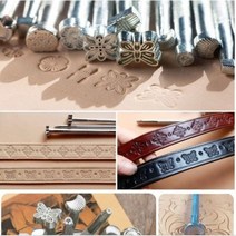 가죽 스템프세트20pcs