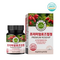 맛있는동행 로즈힙 퓨레 추출분말 정 로즈힙퓨레 1병, 60정, 1개