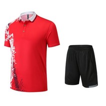 남녀공용 테니스 스포츠 셔츠 빠른 건조 탁구 슈트 러닝 셔츠 피트니스 배드민턴 키트 신제품