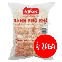 베트남쌀국수 비폰 반포코 4mm 쌀국수면 500gX20개입 (1박스) VIFON Banh Pho Kho 아시아마트, 20개, 500g