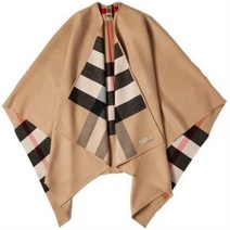 Burberry [명품]버버리 체크 리버서블 숄 케이프 40294061 1669114393
