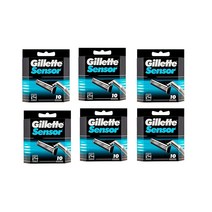 Gillette 남성용 센서 카트리지 10개 (6팩) 598212