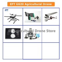 드론프로펠러 EFT GX 직렬 G620 6 축 20L/KG 농업 스프레이 드론 프레임 키트 Hobbywing X9 전원 시스템, [05] G620 suit 5