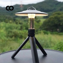 ﻿[국내배송] 리콜렉터 랜턴 골제로 블랙독랜턴 루메나 M3 대체 휴대용 캠핑조명 감성랜턴 3500mAh, 랜턴 세트(랜턴+쉐이드+삼각대)