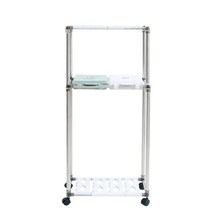 바퀴달린 이동식 재활용 쓰레기통 분리 수거함 2p, 스티커(미포함)