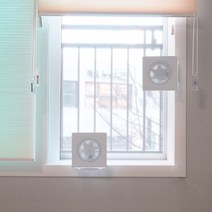 창문 환풍기 이동식 환풍기 무타공 설치, 대형