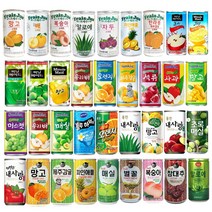 과즙음료 과일주스 캔음료수 작은캔 미니캔 업소용 도매용 프레주 웅진 썬키스트 참맑은 175ml 180ml 30캔 중 택1, 34) 대일 참맑은 벌꿀 150ml 30캔