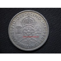 영국 1944년 조지 6세 1플로린 2실링 은화 유럽 화폐 희귀주화 기념주화 특별한동전 대박선물