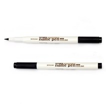 2p 0.5mm 넥스프로 네임펜 흑, 상세설명 참조, 없음