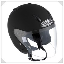 없음 무료배송( HJC)홍진 CH-5 솔리드 헬멧(오픈페이스), 솔리드무광흑색