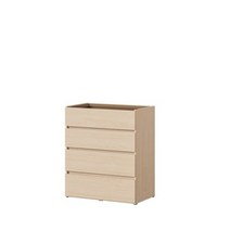 한샘 스테이 내추럴 서랍장 4단 800 아일랜드형